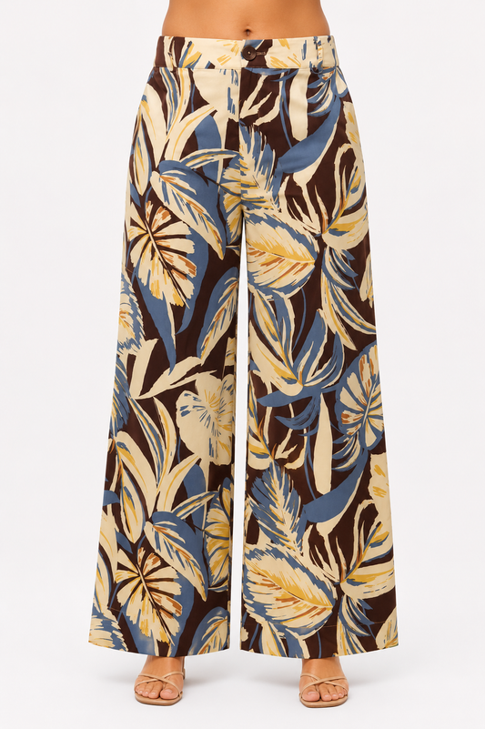 Pantalón Palazzo Estampado